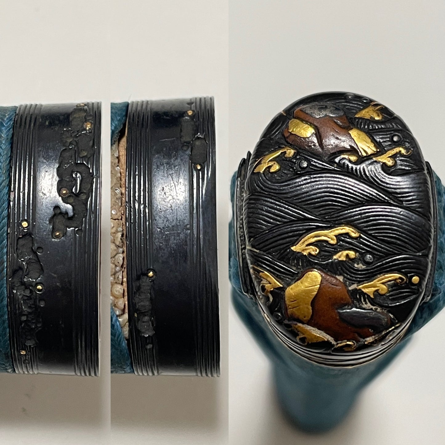 Wakasanokami Ujifusa 若狭守氏房 signed Long WAKIZASHI, with KOZUKA, Muromachi period