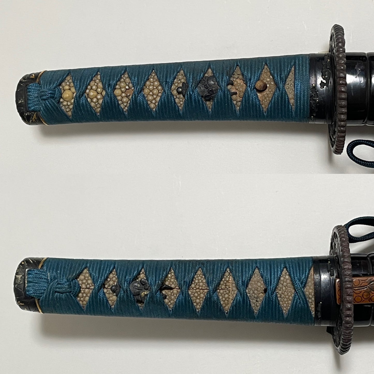 Wakasanokami Ujifusa 若狭守氏房 signed Long WAKIZASHI, with KOZUKA, Muromachi period