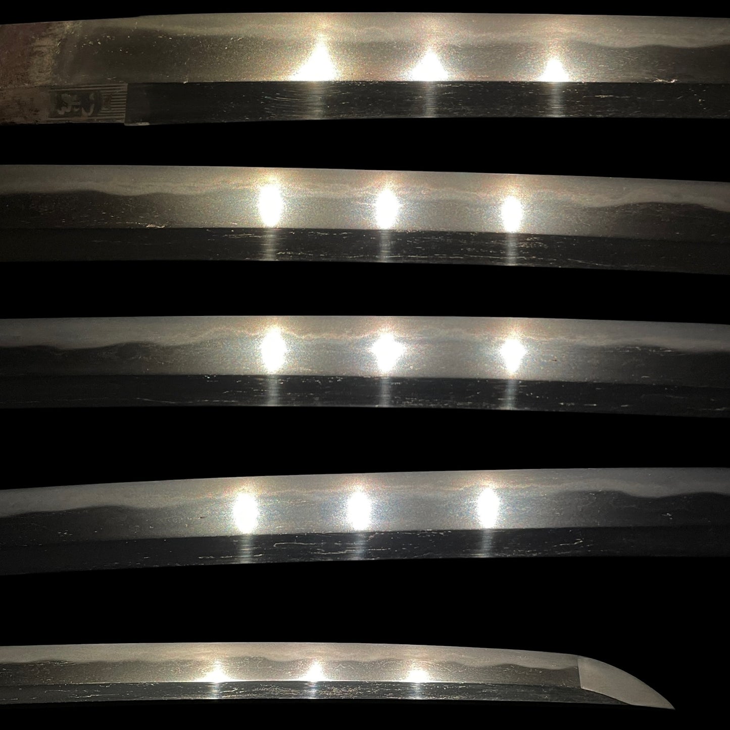 Homarekizu 誉傷, Long Wakizashi in Shirasaya, Edo period mumei