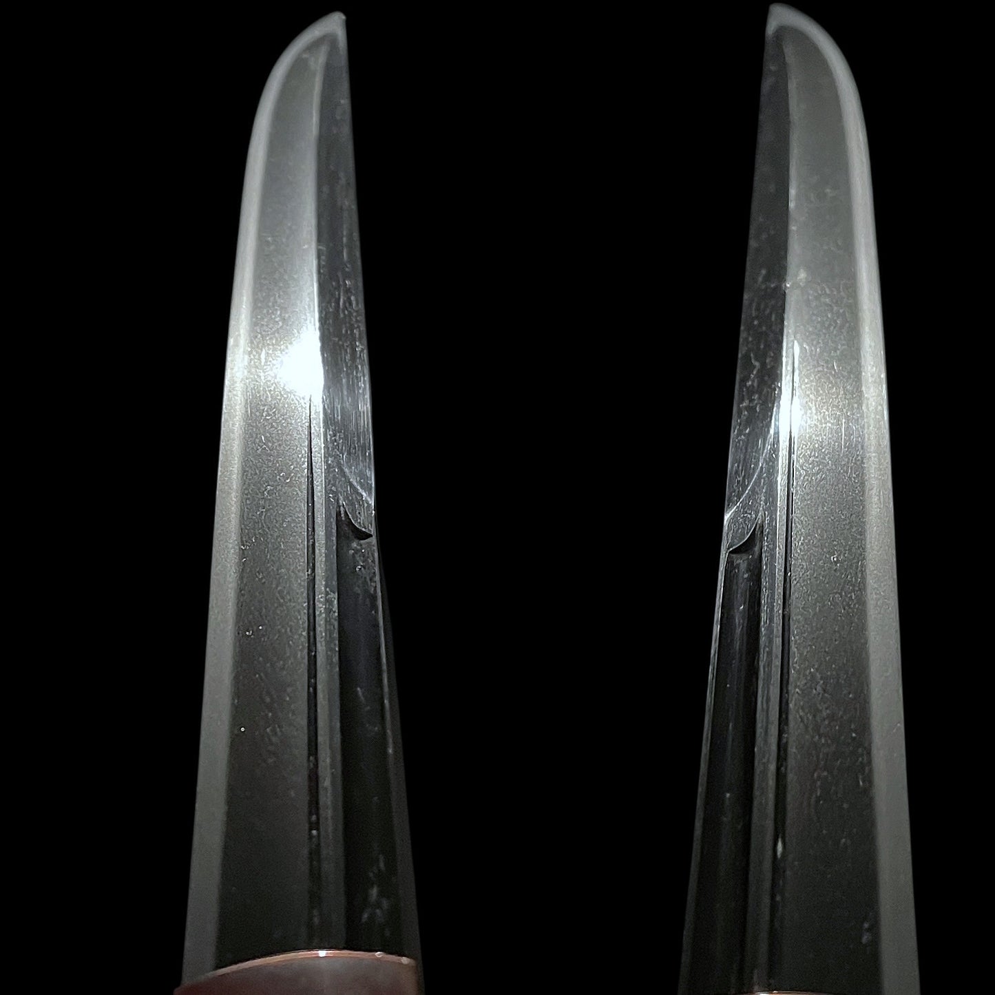 Kiyonori 清則 signed, Kanmuriotoshi 冠落 TANTO, with Kozuka Kogai,  NBTHK Certificate