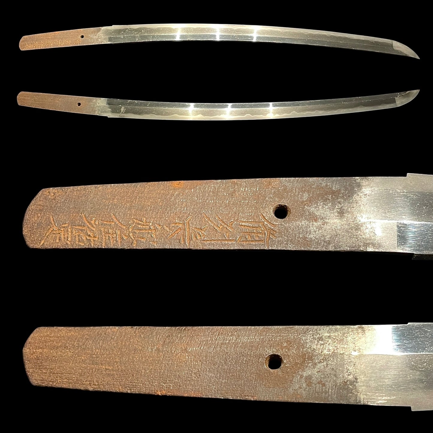 Bishuosafuneju Sukesad 備州長船住祐定 signed Wakizashi, Early Edo period, Shinto Sukesada