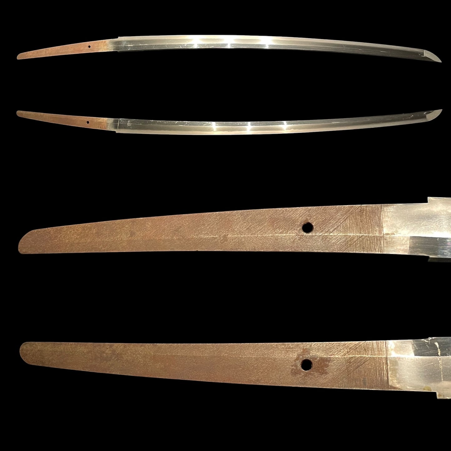 Navy GUNTO 海軍刀, Rayskin Scabbard, Serial number engraved, WW2 Japanese Officer Sword