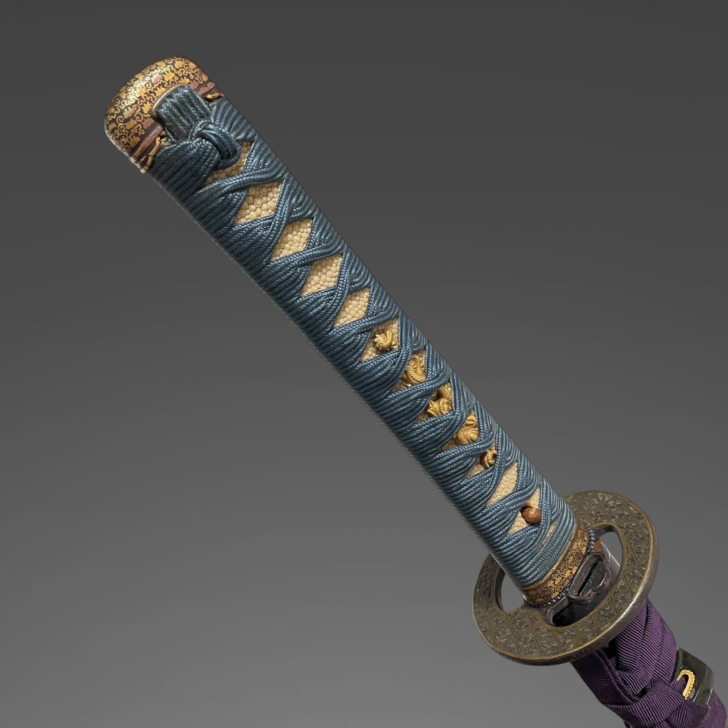 Dragon HORIMONO KATANA, Harimadaijo Fuijwara Kiyomitsu 播磨大掾藤原清光 signed, High-grade Fittings