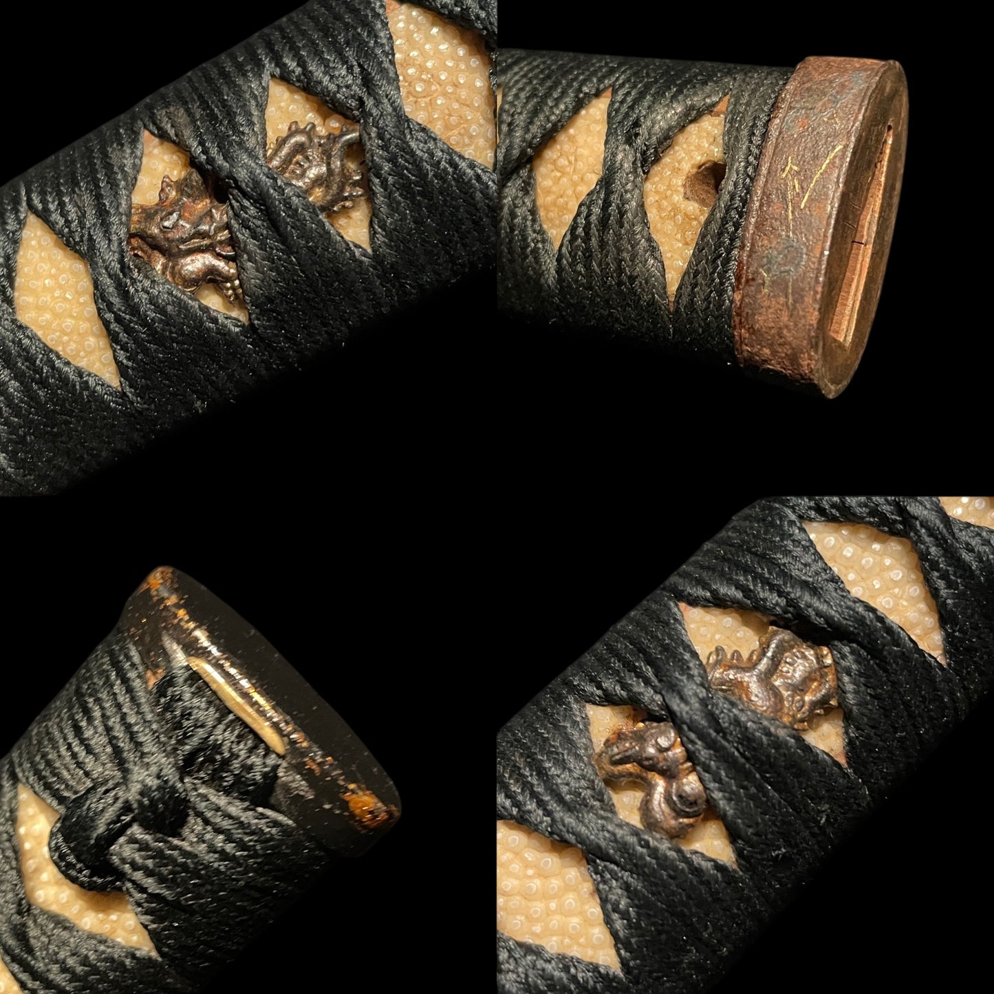 Midareab 乱刃 WAKIZASHI, Takarabune 宝船 TSUBA, Edo period mumei