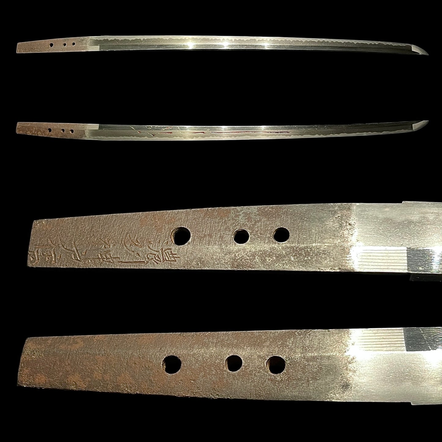 Nousyu Goudojyu Kanenobu 濃州神戸住兼信 Long Wakizashi, Kanbun Shinto 寛文新刀, Early Edo period