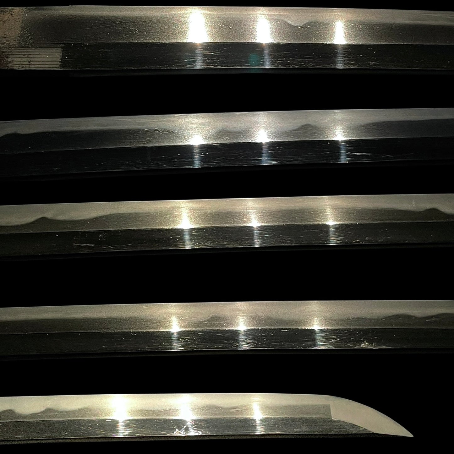 Tanbanokami 丹波守 signed Wakizashi, Sudareba 簾刃, Early Edo period