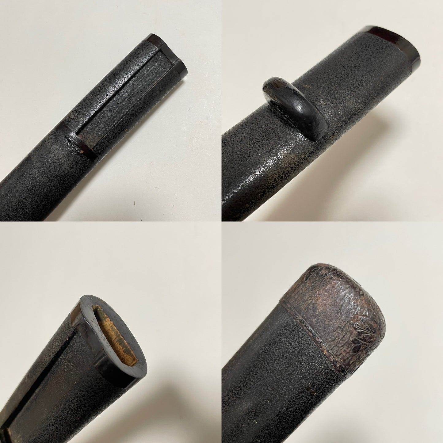 Autumn Plant Fittings Wakizashi, Susuki and Moon Tsuba, Edo period mumei