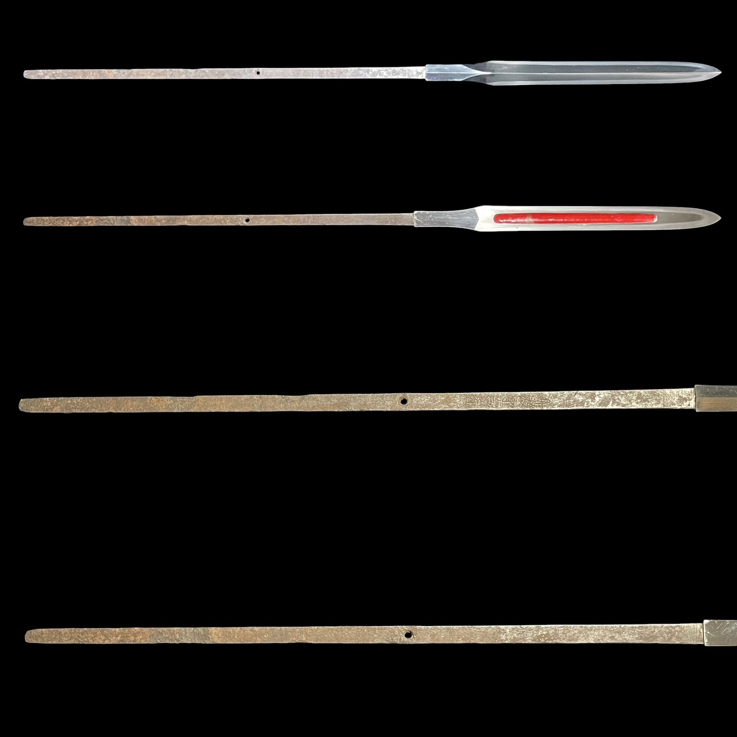 Tanbanokami Yoshimichi 丹波守吉道 signed YARI in Koshirae, Long shaft and Ishizuki, Early Edo