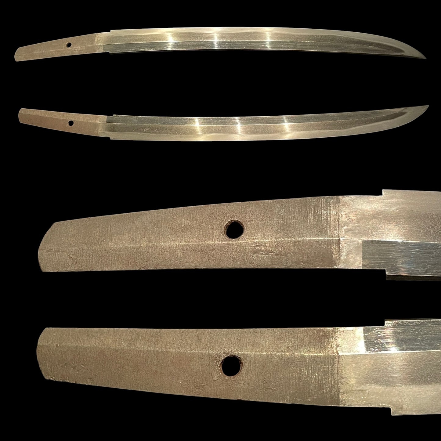 Shimosaka 下坂, Shobuzukuri Wide Wakizashi, Edo period, NBTHK Certificate