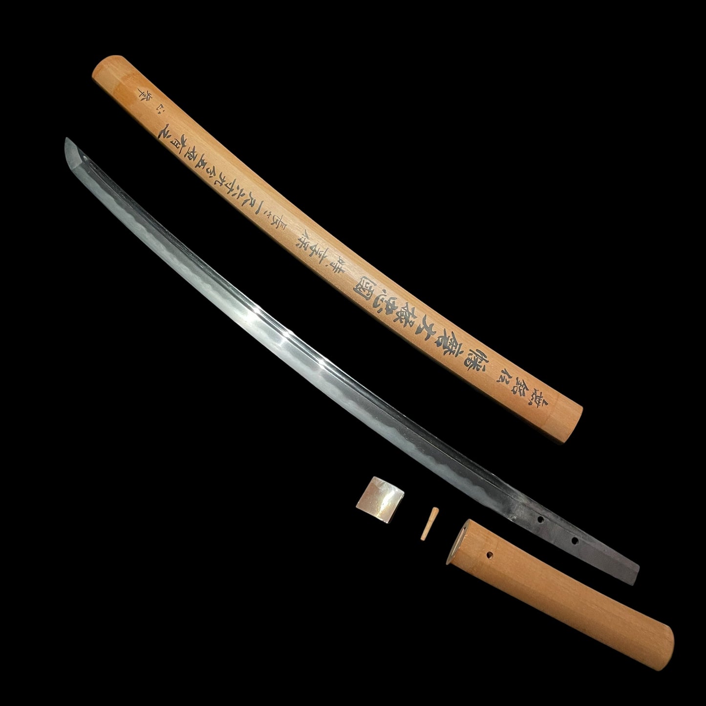 Harimadaijo Tadakuni 播磨大掾忠国 Long Wakizashi, Early Edo period, NBTHK Shinsa paper