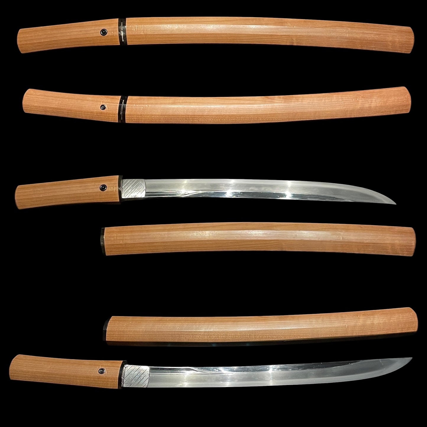 Naginata Naoshi Zukuri 薙刀直造 Wakizashi, Nakayama Ikkansai Yoshihiro 中山一貫斉義弘, Edo period