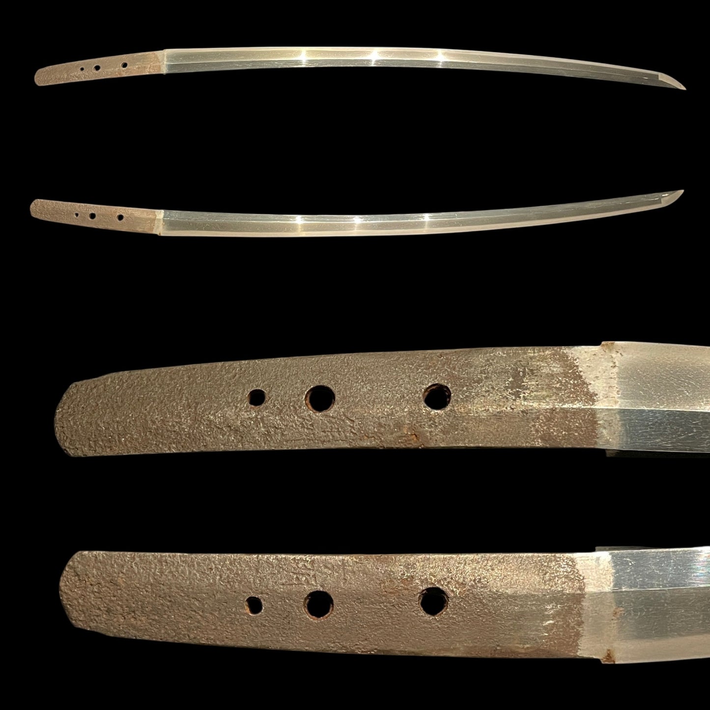 Red Wakizashi, Bishuosafune Norimitsu / February 1476 signed, Muromachi period