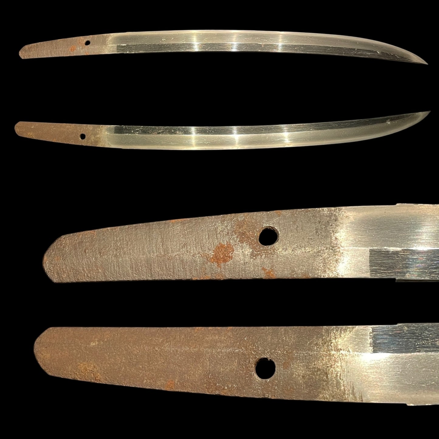 Shobuzukuri Wakizashi, Chili Peppers Menuki, KOTO Muromachi period mumei