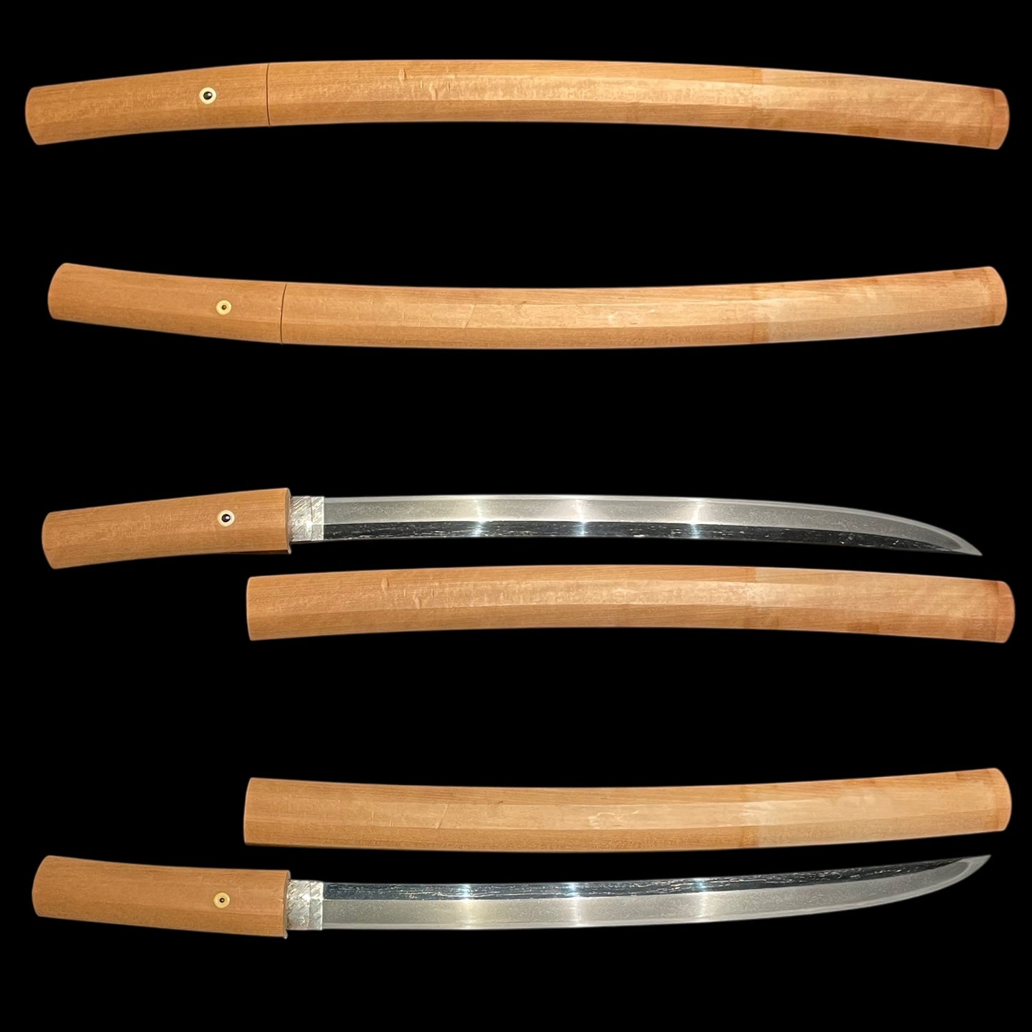 Chikushi Ryokai 筑紫了戒 Shobuzukuri WAKIZASHI 菖蒲造脇差, KOTO Muromachi period