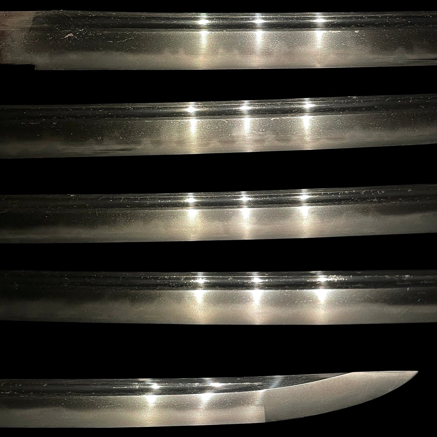 Ookissaki 大切先, Bicchunokami Tachibana Yasuhiro 備中守橘康廣 signed, Long Wakizashi, Edo period