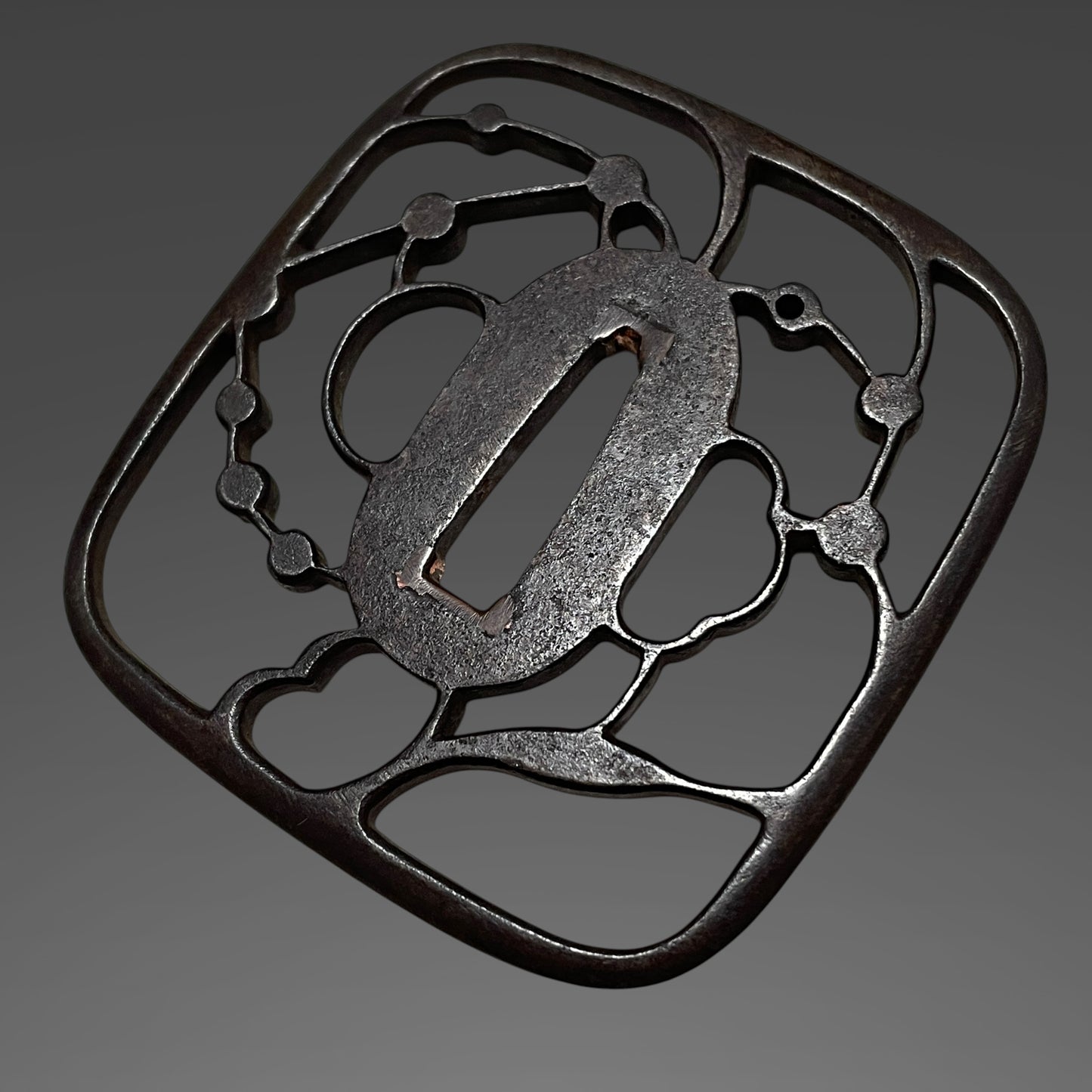 Yukinori 行則 signed KATANA, Dragon Fuchi and Menuki, Ninja style square Tsuba, Muromachi period