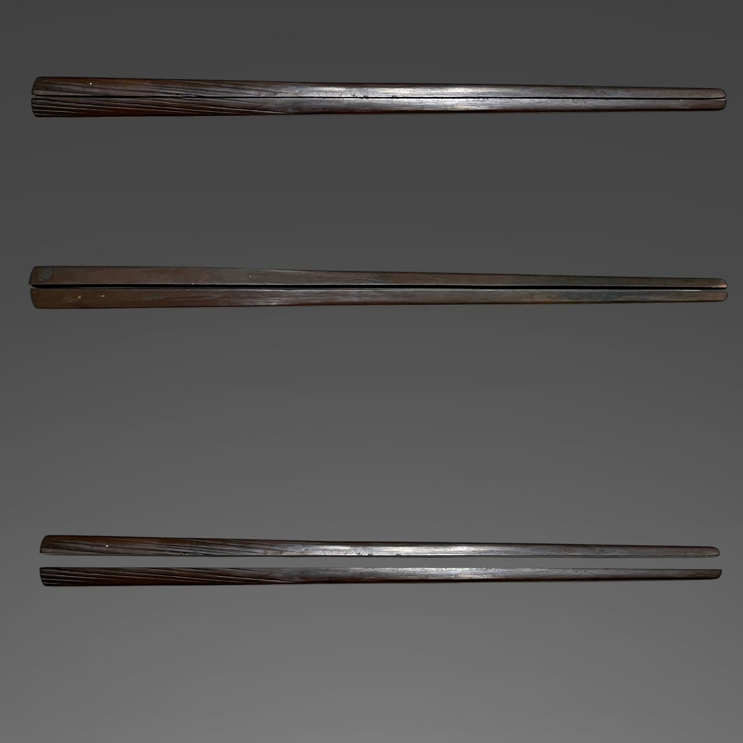 Byakudan-Nuri 白檀塗, Aikuchi Koshirae 合口拵, Tanbanokami Yoshimichi signed Kozuka and Warikogai