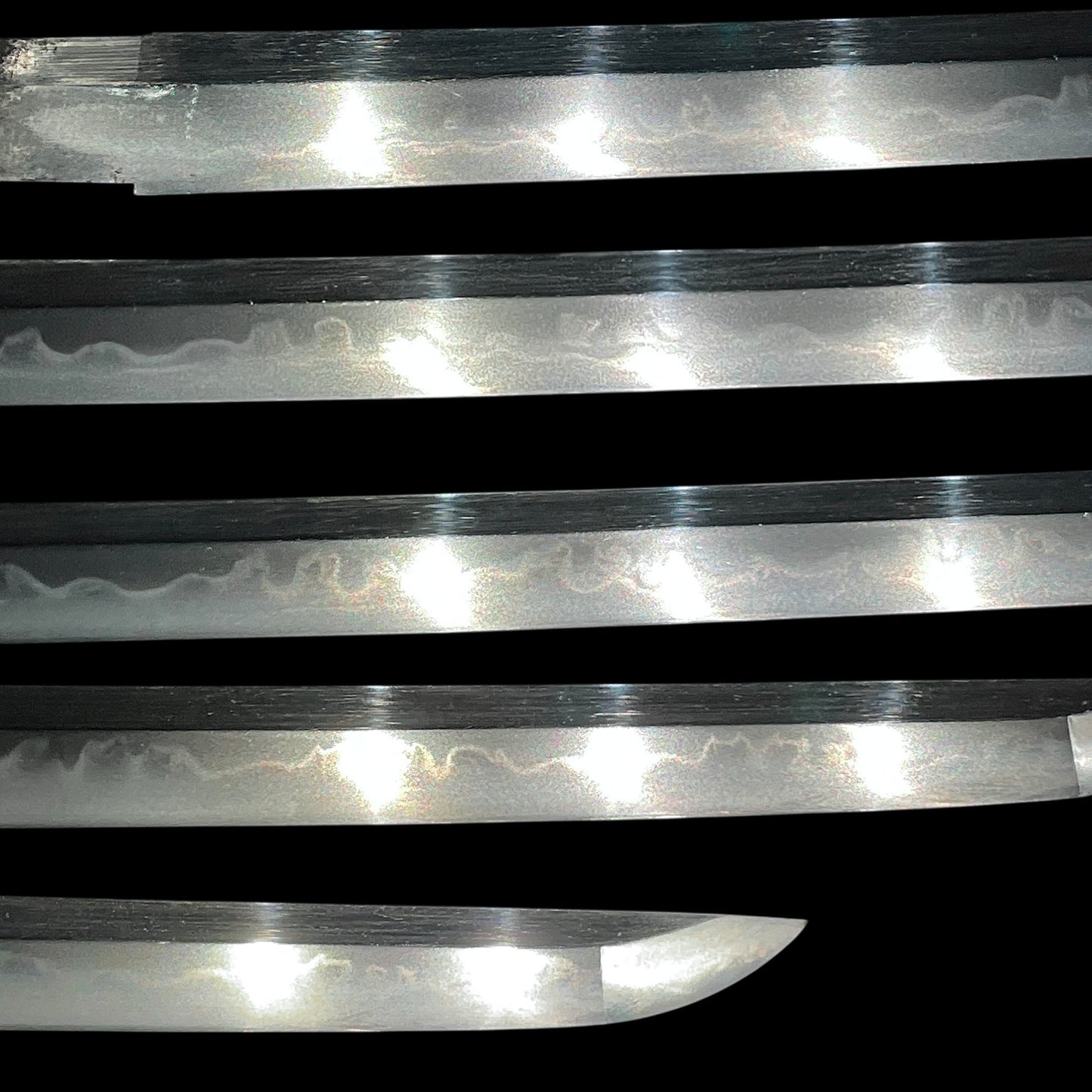 Inshu Tadakuni 因州忠国 Long Wakizashi,Gunome-Choji Hamon 互目丁子刃文,  NBTHK Certificate