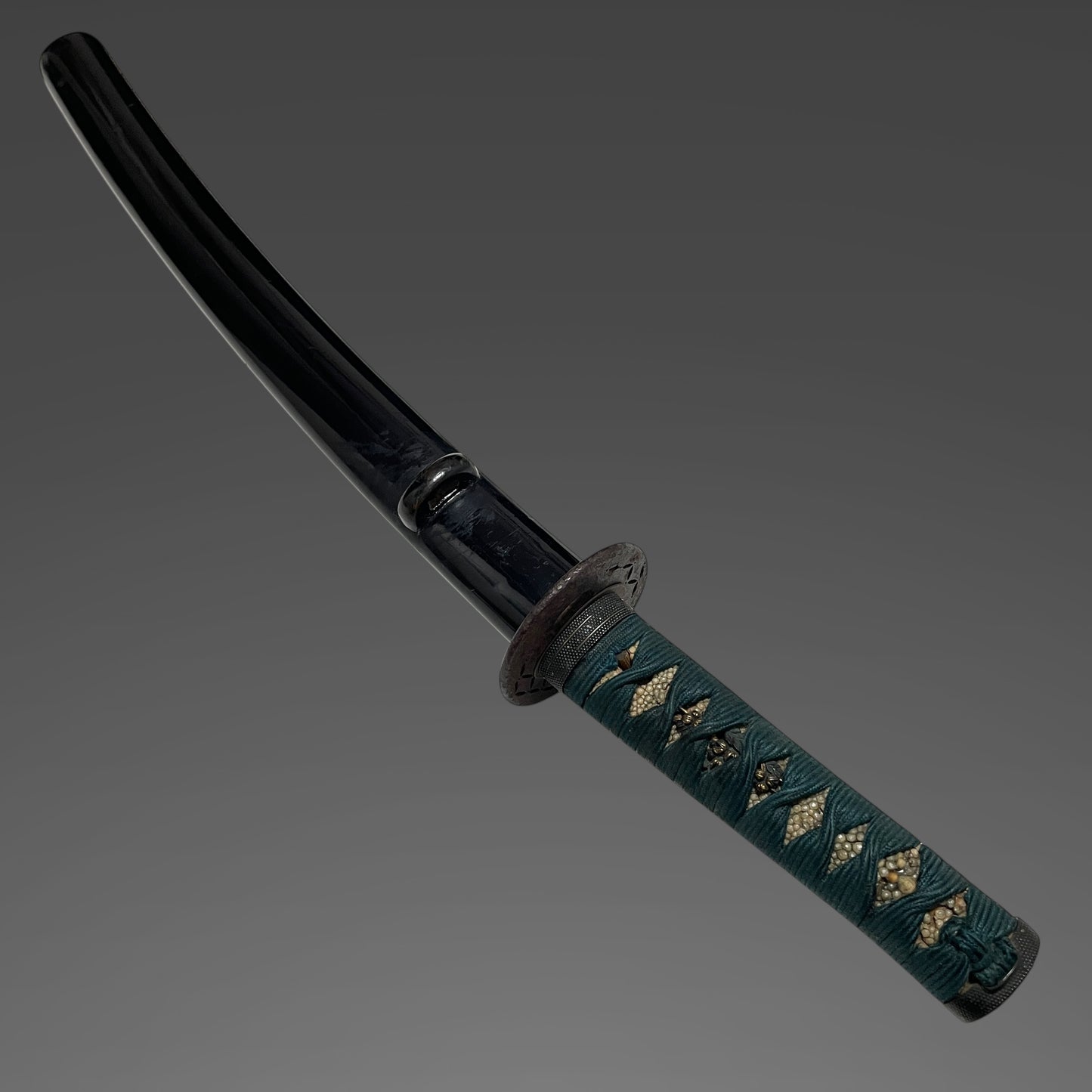 OOKISSAKI 大切先 Wakizashi, Kanenaga 兼長 signed, Wide Blade, Edo period