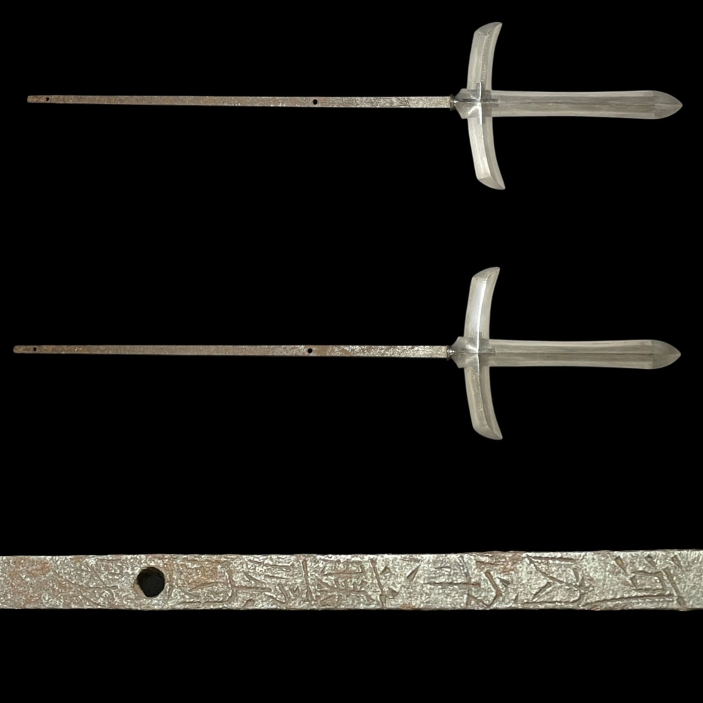 JUMONJI-YARI 十文字槍, Kawachinokami Kunisuke 河内守國助 signed, Early Edo period