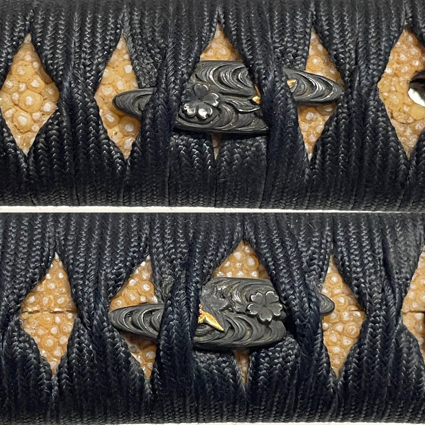 Hirazukuri Wakizashi, Noritsugu signed Fuchi, 鱮腹茎 Tanagobara-Nakago, with Kozuka
