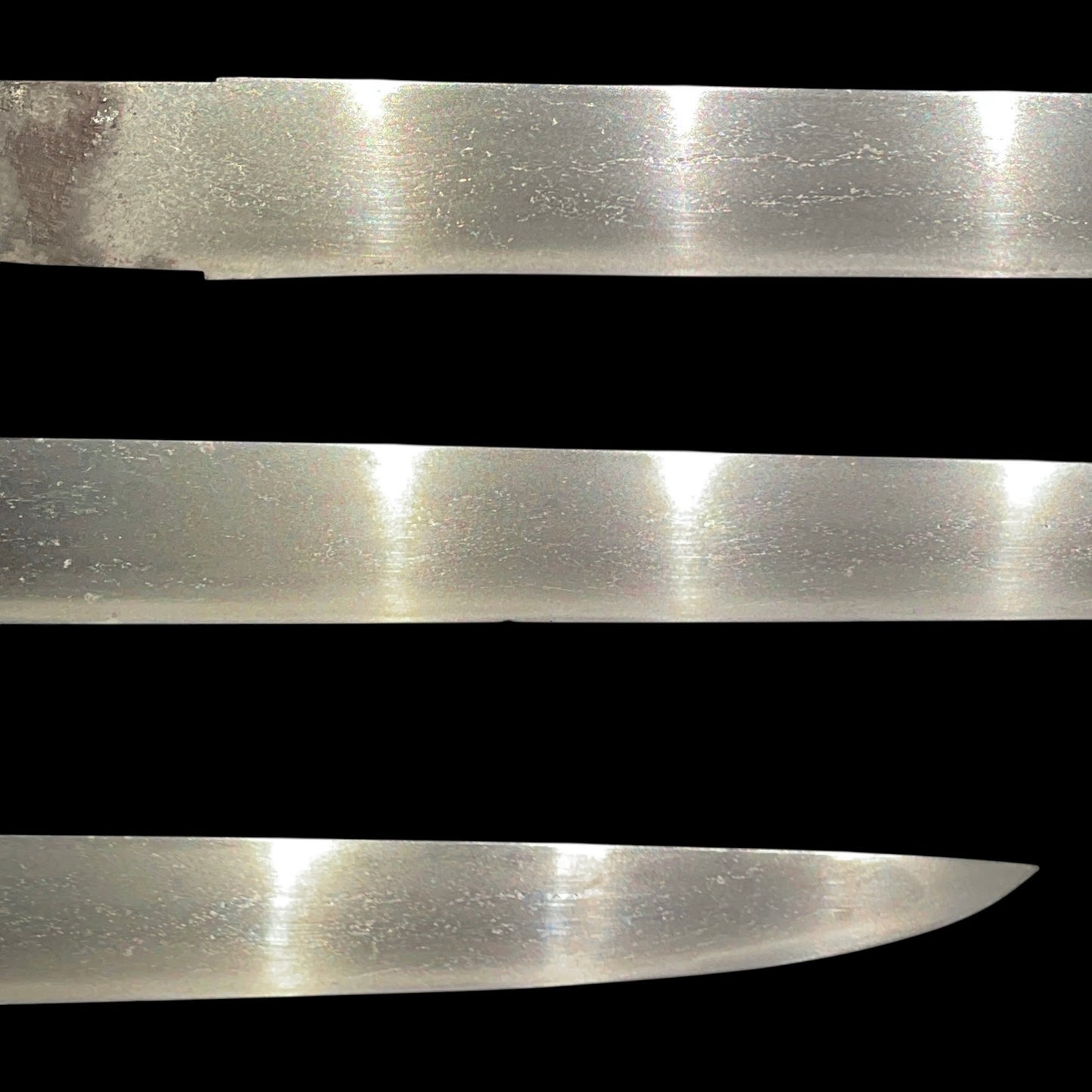 Nobukuni 信國 signed TANTO, Inlaid signature 象嵌銘, Sayagaki 鞘書, Muromachi period