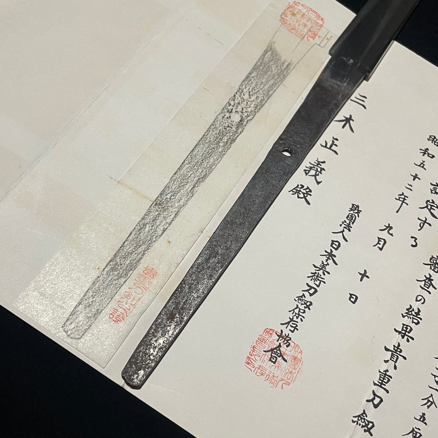 Shimosaka 下坂, NAGINATA in Long Koshirae, Edo period, NBTHK Certificate
