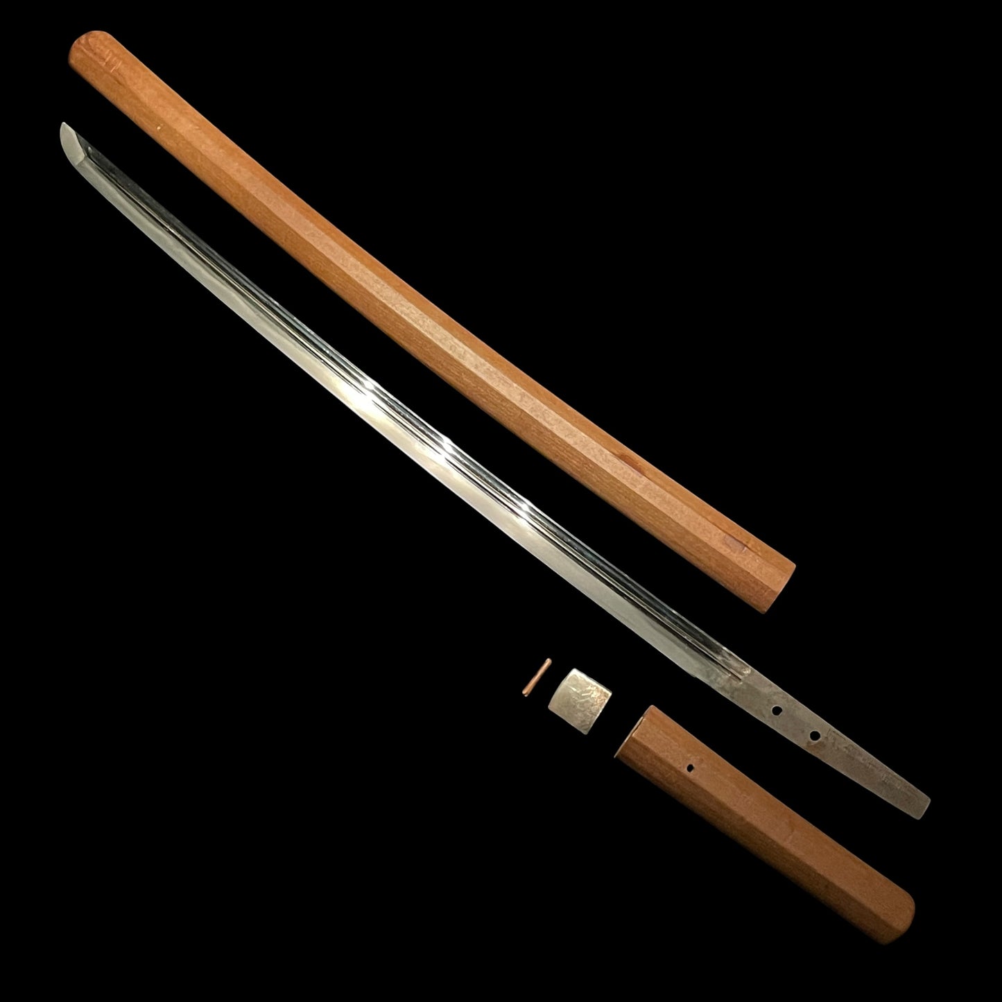 Kawachinokami Kunisuke 河内守国助 signed Long Wakizashi, Early Edo period