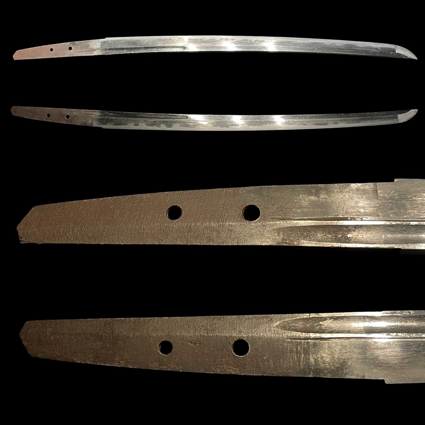 Bat Menuki 蝙蝠目貫, Handachi-Koshirae 半太刀拵 Wakizashi, Edo period mumei