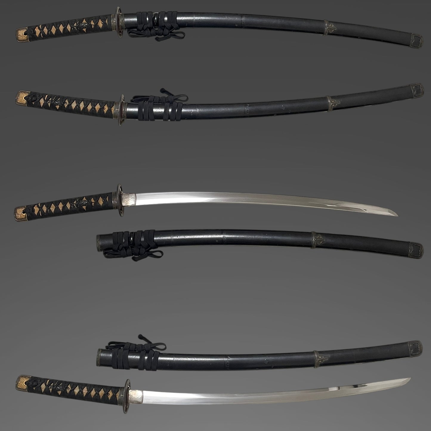 KAMAKURA period Tegai 手掻 Wakizashi, Handachi Koshirae, NBTHK Certificate, with Shirasaya