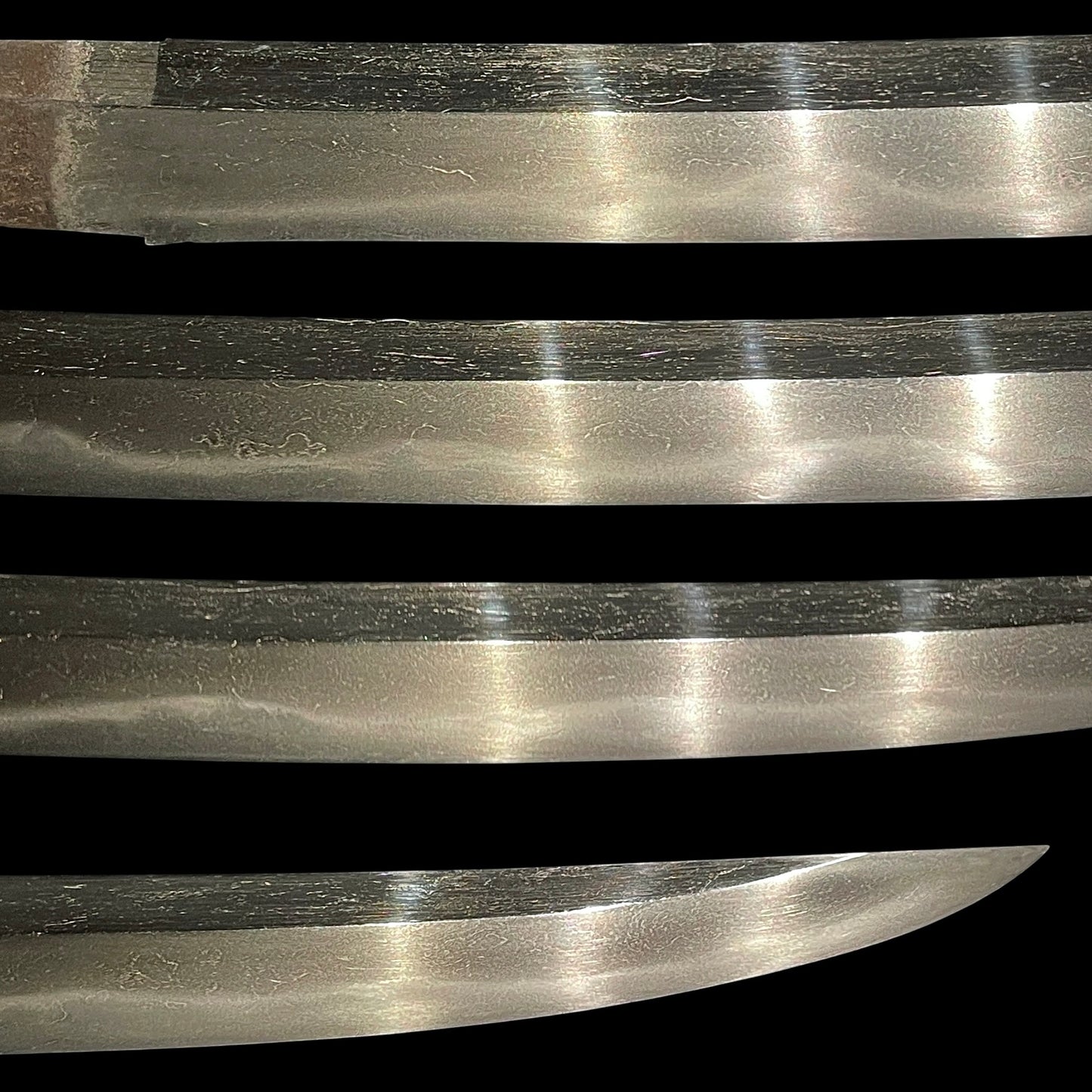 Naginata Naoshi 薙刀直し Wakizashi in Shirasaya, Muromachi period mumei
