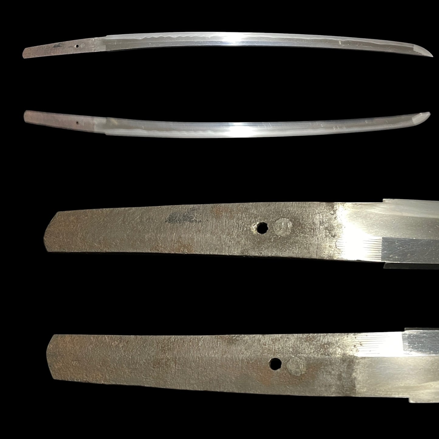 Dragon Fuchikashira Long Wakizashi, Silver Kashu Habaki, Edo period mumei