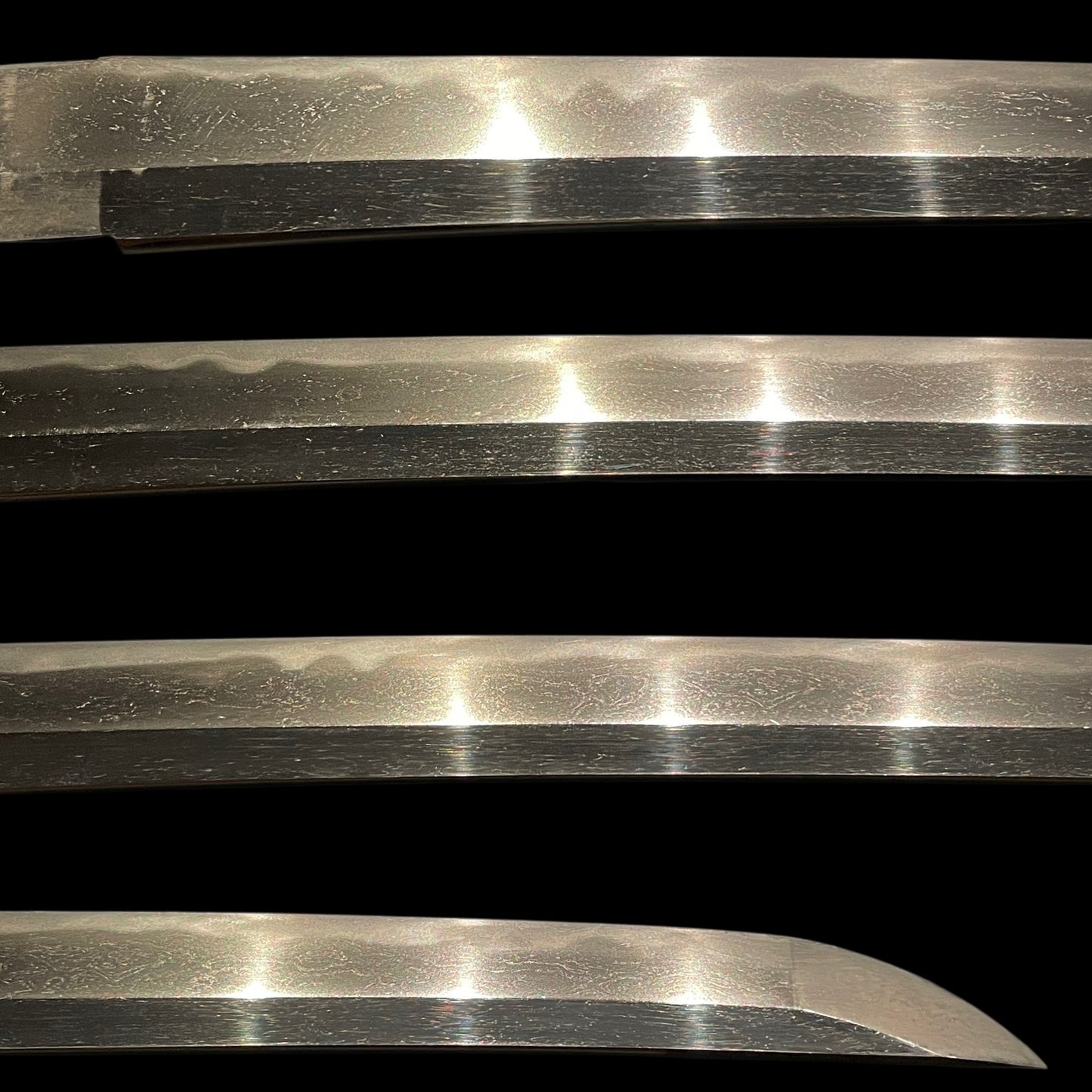 Samurai Fuchikashira 武者縁頭, Long Wakizashi, Suekoto 末古刀, Late Muromachi period
