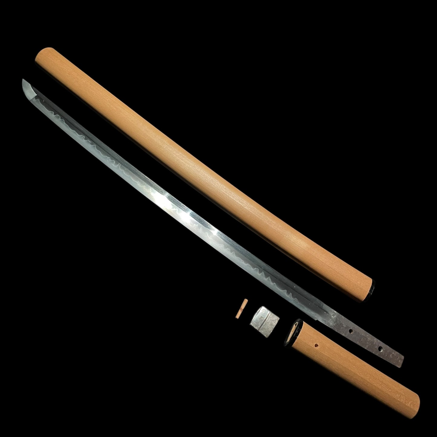 Inshu Tadakuni 因州忠国 Long Wakizashi,Gunome-Choji Hamon 互目丁子刃文,  NBTHK Certificate