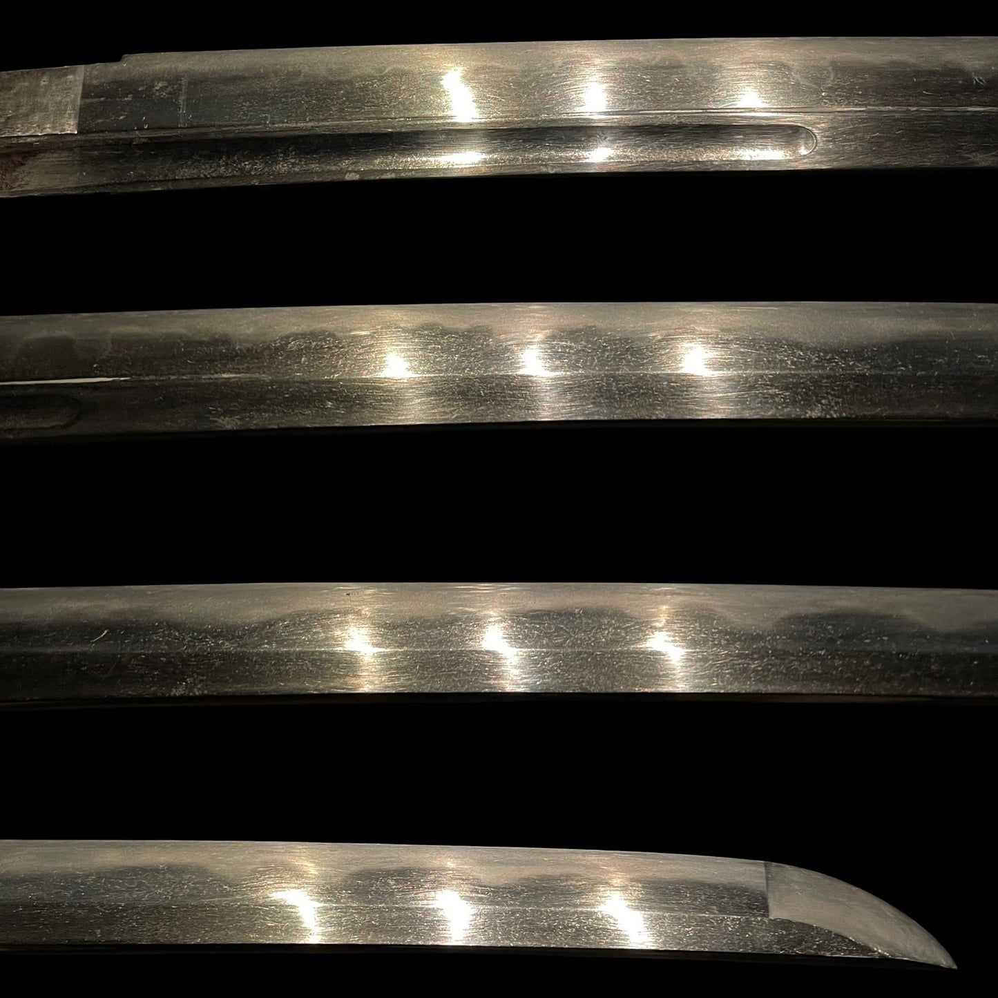 Bat Menuki 蝙蝠目貫, Handachi-Koshirae 半太刀拵 Wakizashi, Edo period mumei