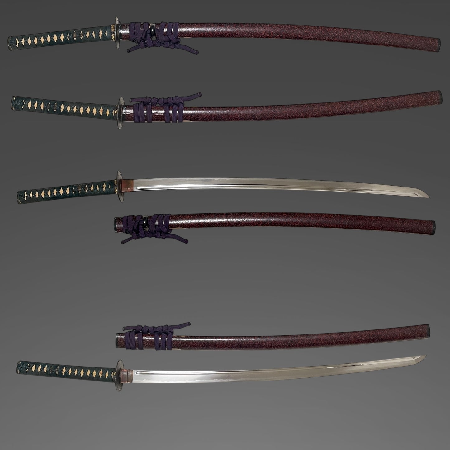 Kashu Kaneshige 加州兼重 Long and Heavy KATANA, Dragon Fuchikashira, Late Edo period