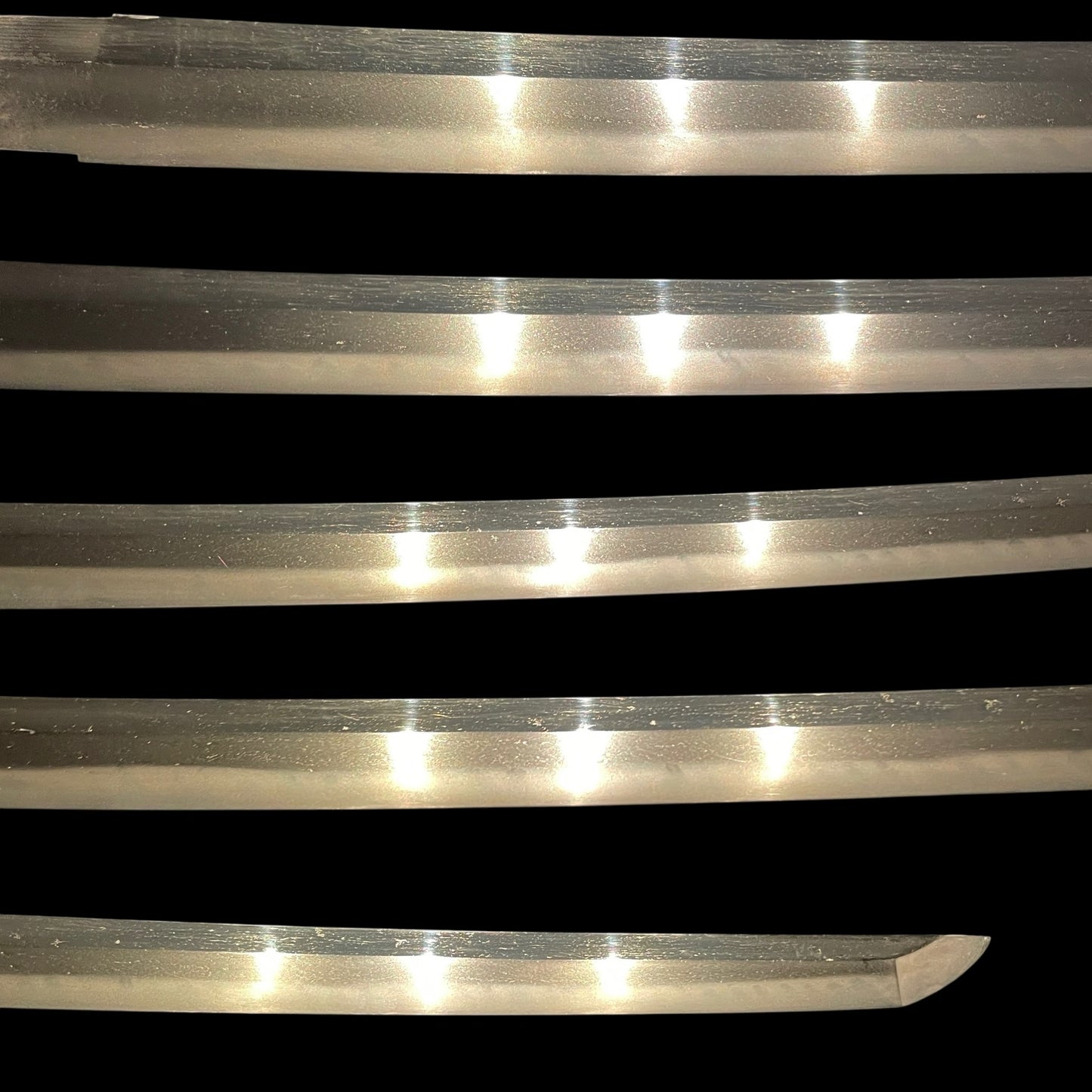 Shinto Jumyo 新刀寿命 KATANA, Nightingale and Plum Blossoms Fuchikashira, with Shirasaya