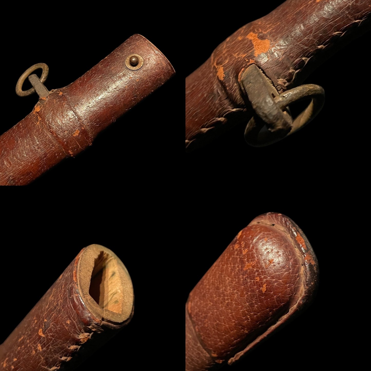 Ryakushiki GUNTO 略式軍刀, Family crest Habaki, Japanese Army Officer Sword