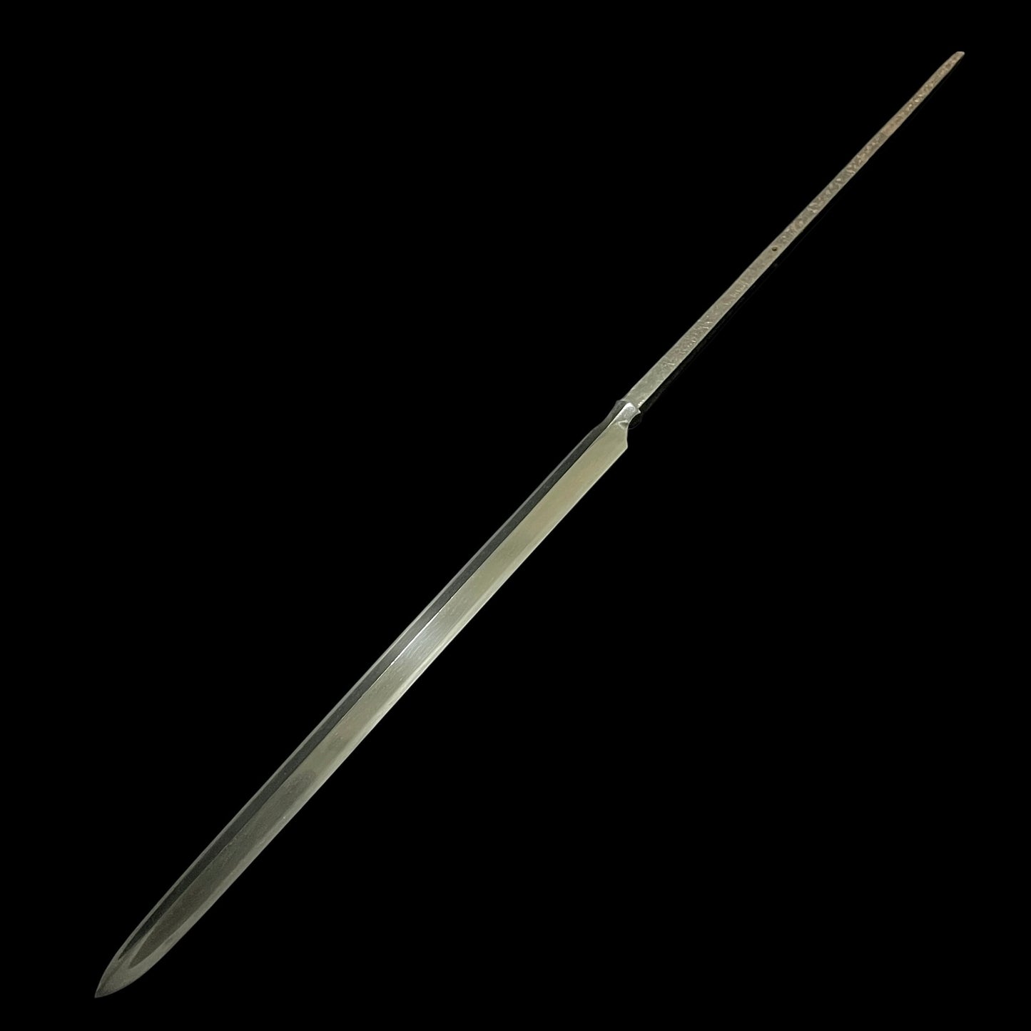 Long Hirasankaku-Yari 平三角槍, Yamashirokokuju Kunishige 山城國住國重 signed, Edo period