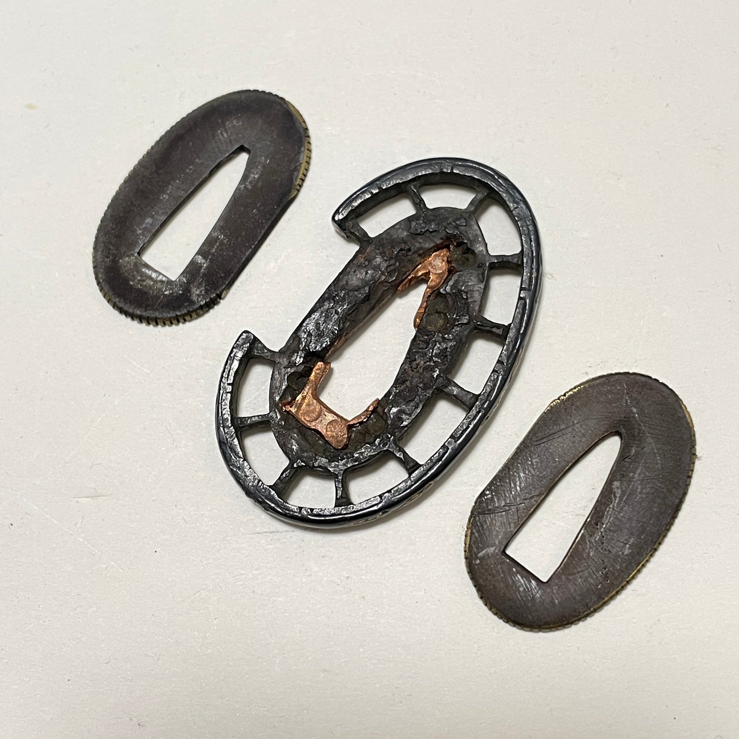 Kunimitsu 國光 signed TANTO, Dragon Kozuka, Shell Fuchi, Muromachi period