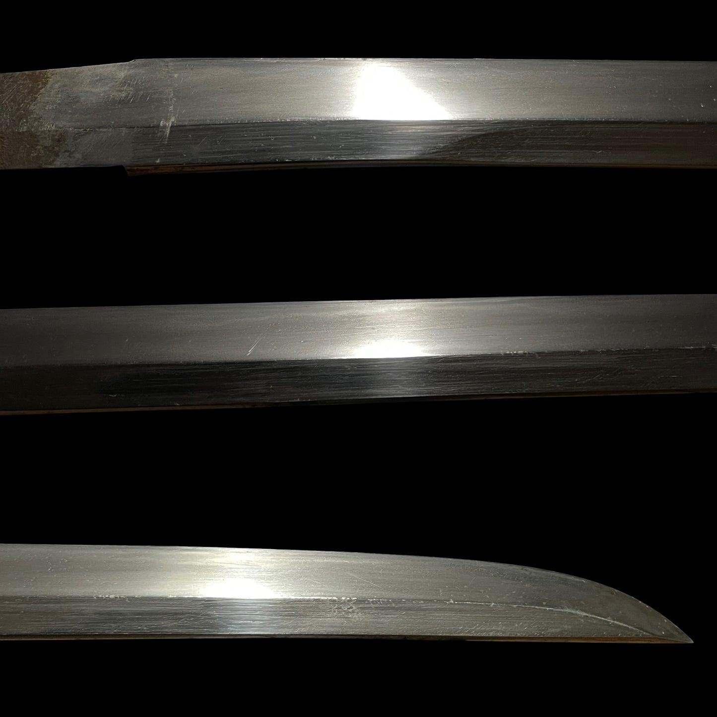 Shobuzukuri Wakizashi, Tiger Menuki, with Kozuka, Edo period mumei
