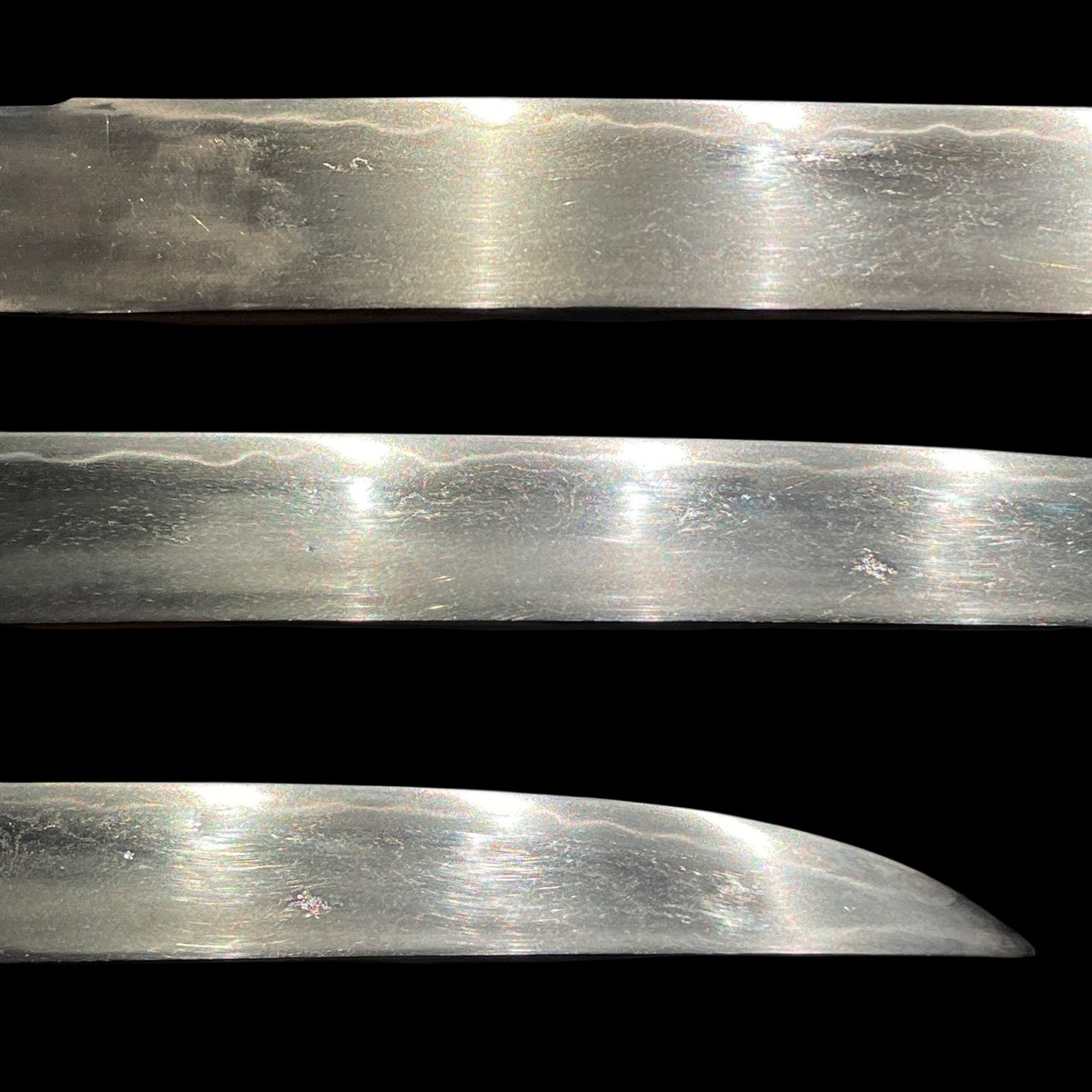 Nohmen Menuki 能面目貫 TANTO, Okina 翁 and Hannya 般若, Edo period mumei