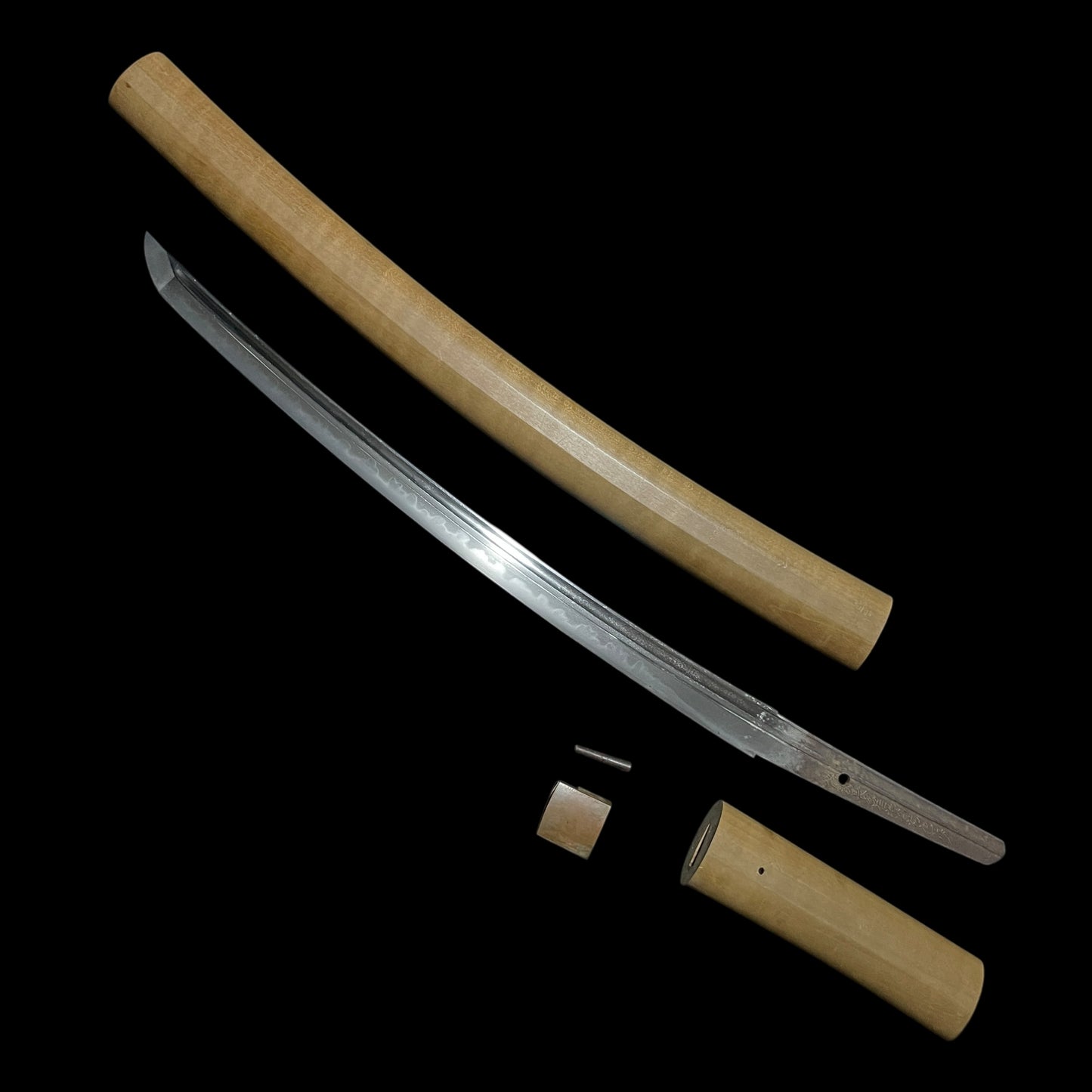 Bizen Osafuneju Yokoyama Sukekane August 1863 signed Wakizashi, NBTHK Certificate