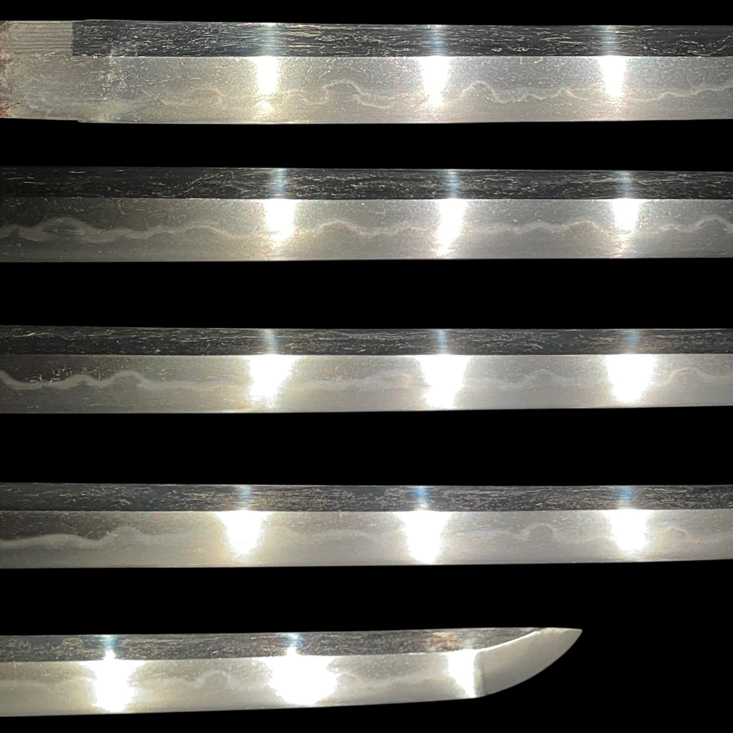 Sekiju Ujinobu Ganmaku 関住氏信岩捲 signed, Straight Long Wakizashi, Sayagaki 鞘書