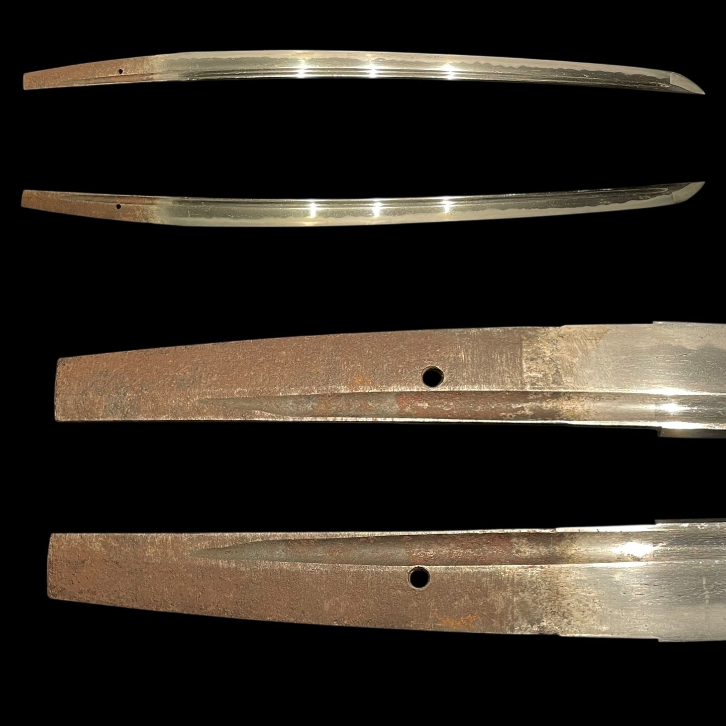 Bohi Wakizashi, Gosannokiri 五三の桐 Kashira, Edo period mumei