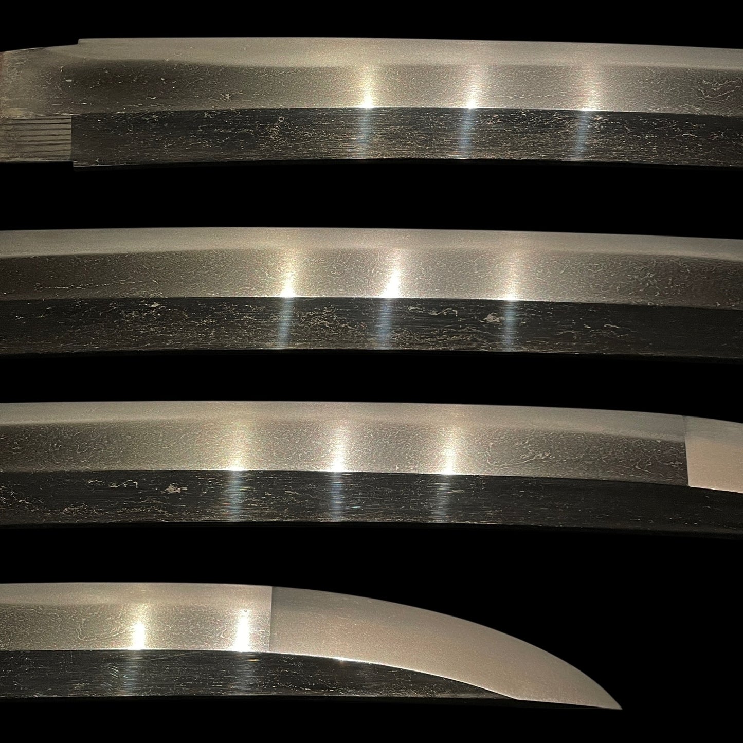 OOKISSAKI 大切先 Wakizashi, Kanenaga 兼長 signed, Wide Blade, Edo period