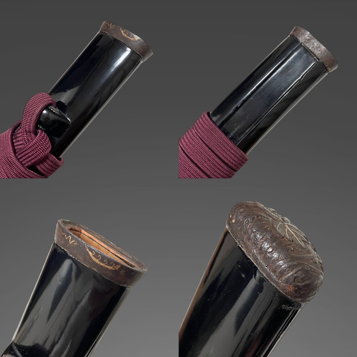 Aikuchi Koshirae TANTO 合口拵短刀, with Horse Kozuka, Edo period mumei