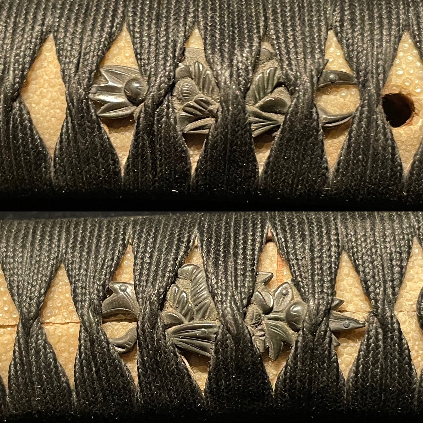 Red TANTO with KOZUKA, Gunome Hamon Thick Blade, Edo period mumei