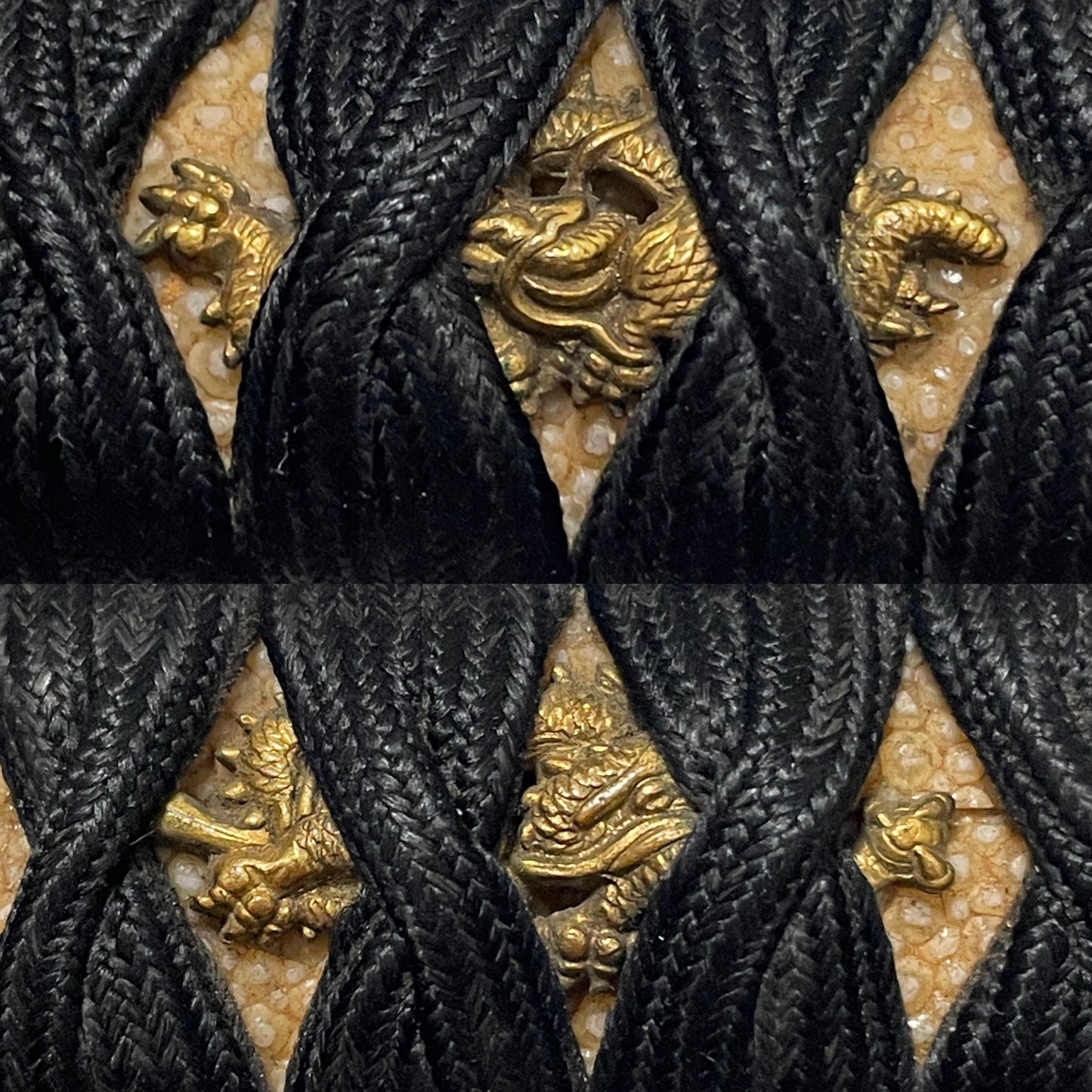 Amazing Hamon, Dragon Fittings Wakizashi, Takada Muneyuki 高田統行, Early Edo period