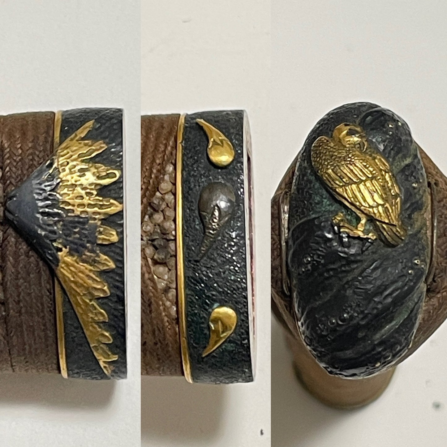 Mt.Fuji 富士山 Fittings Short WAKIZASHI, Edo period mumei
